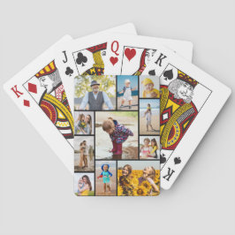 Skapa din egen 11 fotokollage casinokort