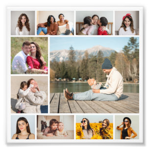 Skapa din egen 11 fotokollage-fotoutskrift fototryck