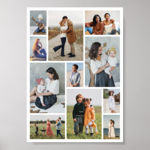 Skapa din egen 11 fotokollage poster