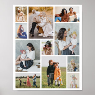 Skapa din egen 11 fotokollage poster