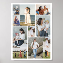 Skapa din egen 11 fotokollage poster