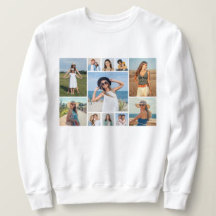 Skapa din egen 11 fotokollage t shirt