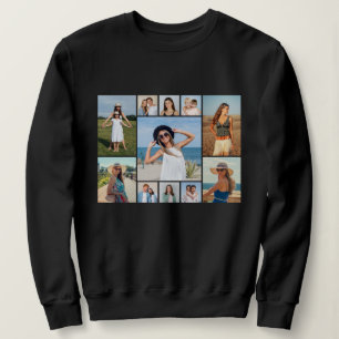 Skapa din egen 11 fotokollage t shirt