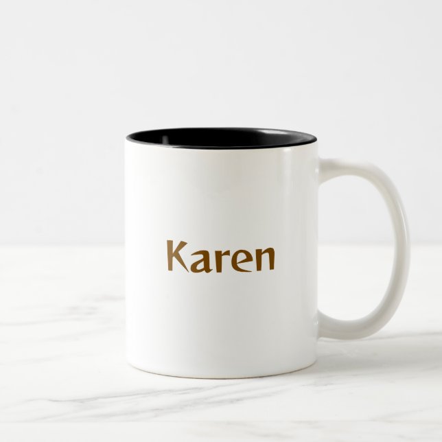 Skapa din egen 11oz tvåtons kaffemugg (Höger)