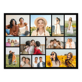 Skapa din egen 12-fotocollage Foto förstoring