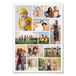 Skapa din egen 12 fotofotomakning - utvidgning fototryck