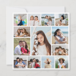 Skapa din egen 13-foto collage kort