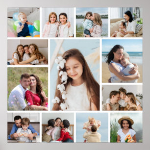 Skapa din egen 13 fotokollage poster