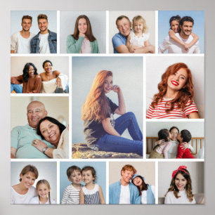 Skapa din egen 13 fotokollage poster