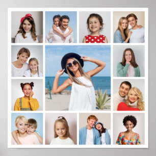 Skapa din egen 13 fotokollage poster