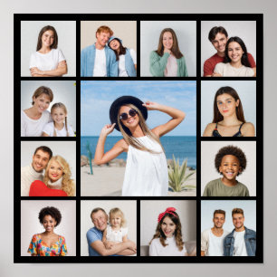 Skapa din egen 13 fotokollage poster
