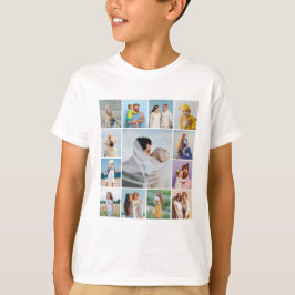 Skapa din egen 13 fotokollage t shirt