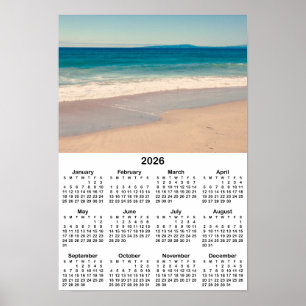 Skapa din egen 13x19 Photo 2026-kalender Poster