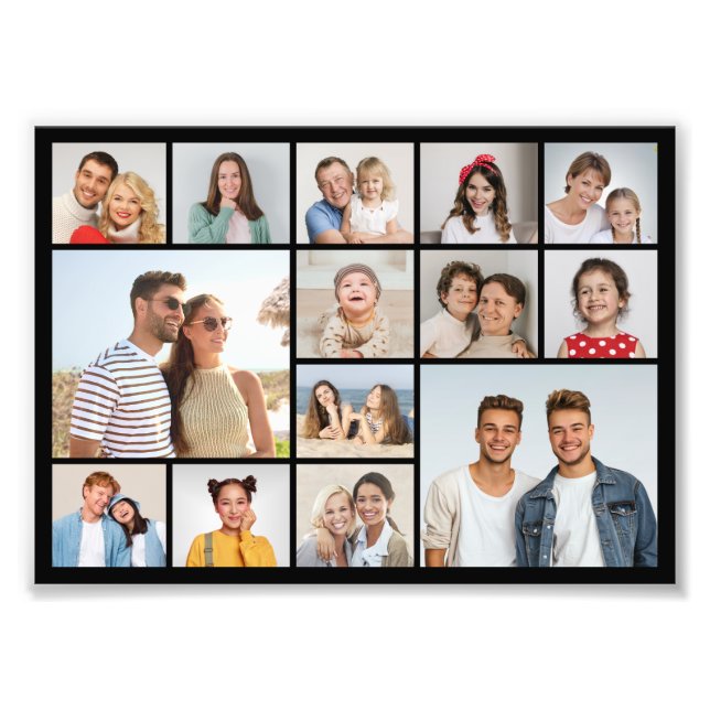 Skapa din egen 14 fotofotomakning - utvidgning fototryck (Framsidan)
