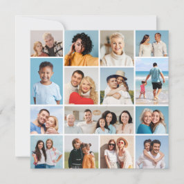 Skapa din egen 15 fotokollage anteckningskort
