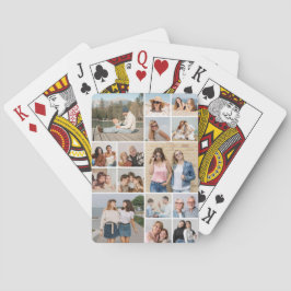 Skapa din egen 15 fotokollage casinokort