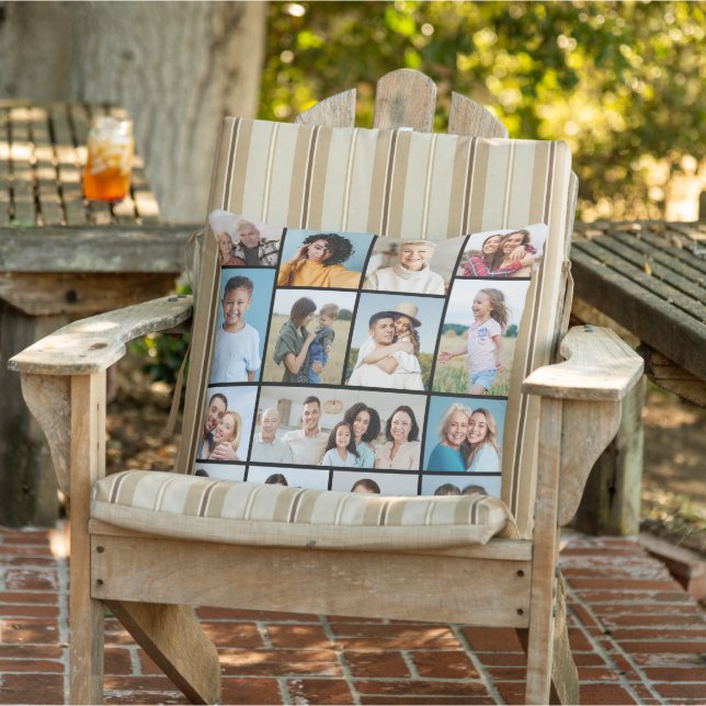 Skapa din egen 15 fotokollage kudde (Stol)