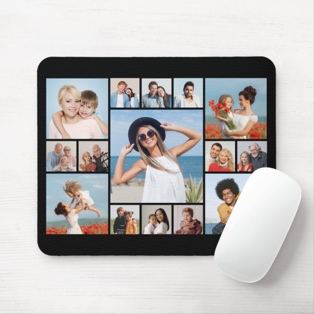 Skapa din egen 15 fotokollage musmatta (Med mus)