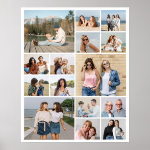 Skapa din egen 15 fotokollage poster