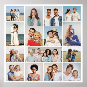 Skapa din egen 15 fotokollage poster