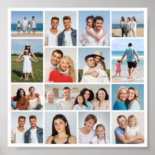 Skapa din egen 15 fotokollage poster