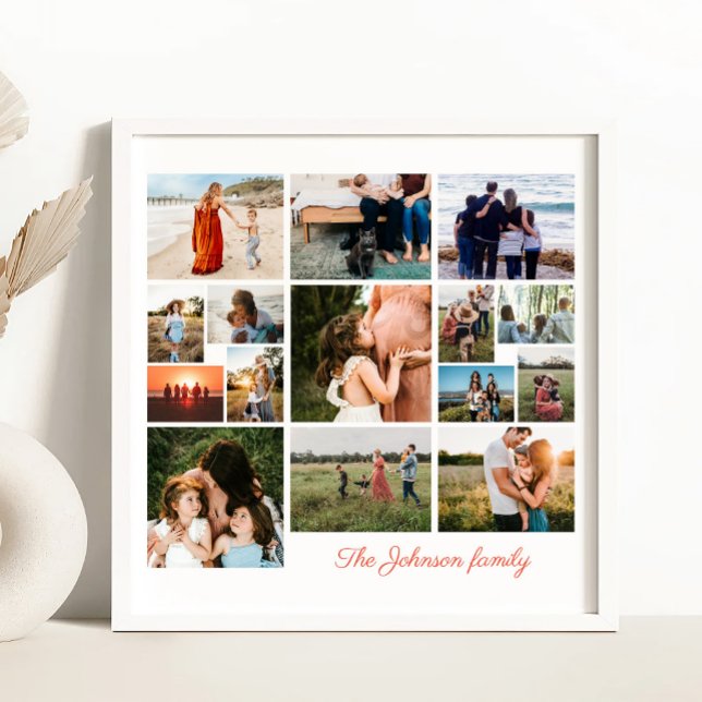 Skapa din egen 15 fotos collageaffisch poster (Skapare uppladdad)