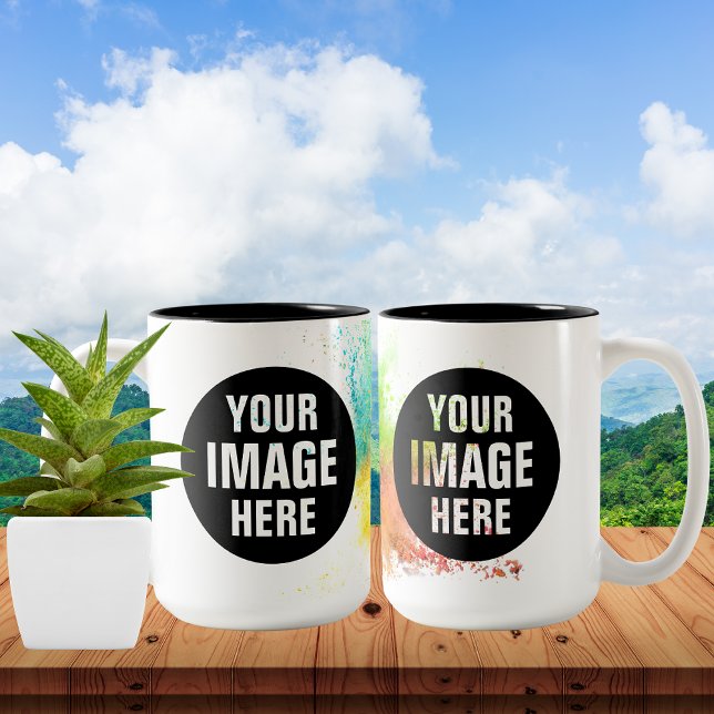 Skapa din egen 15 oz två tonkaffe Mugg (Skapare uppladdad)