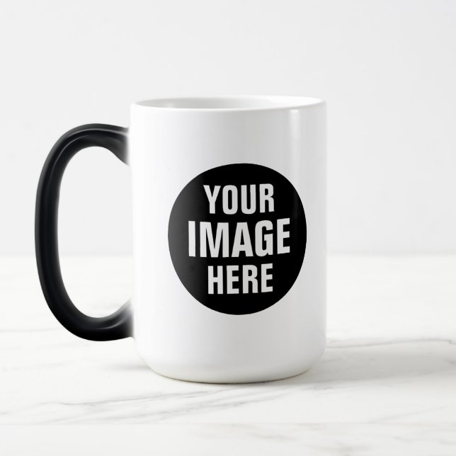 Skapa din egen 15oz färgförändrande mugg (Vänster)