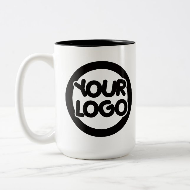 Skapa din egen 15oz tvåtons kaffemugg (Vänster)