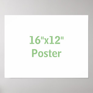 Skapa din egen 16"x12" poster