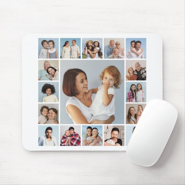 Skapa din egen 17 fotokollage musmatta (Med mus)