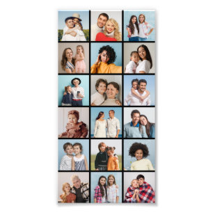 Skapa din egen 18 fotokollage-fotoutvidgning fototryck