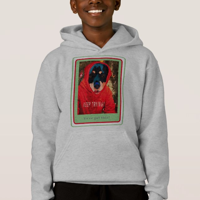 Skapa din egen 1-foto-sötskjorta Hoodie T Shirt (Framsida)