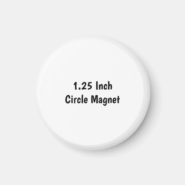 Skapa din egen 1¼ rund magnet (Framsidan)
