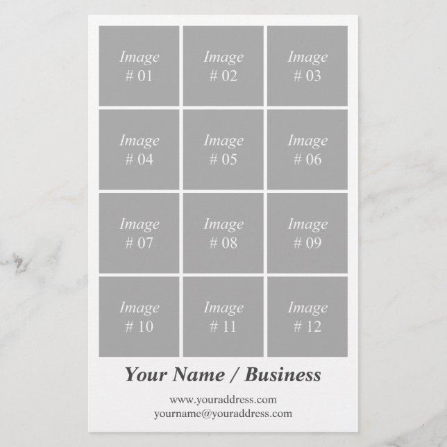 Skapa din egen 2022-kalenderflygare flygblad (Baksidan)