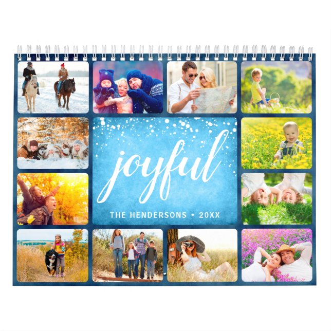 Skapa din egen 2023-familjs fotokalender kalender (Omslag)