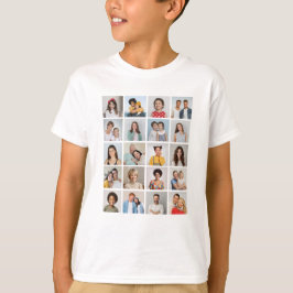 Skapa din egen 20-fotokollage t shirt