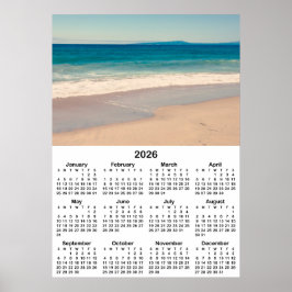 Skapa din egen 20x28 foto 2026 kalender poster