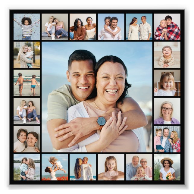 Skapa din egen 21 fotofotomakning - utvidgning fototryck (Framsidan)