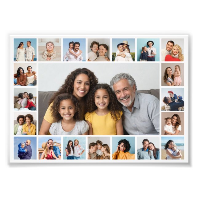Skapa din egen 21 fotofotomakning - utvidgning fototryck (Framsidan)