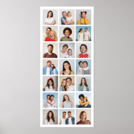 Skapa din egen 21 fotoskapa redigerbar färg poster