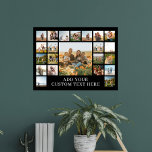 Skapa din egen 22 fotokollage poster<br><div class="desc">Skapa din egen personlig-fotokollage poster med 22 av din favorittext bilder och anpassningsbar.</div>