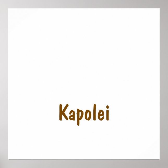 Skapa din egen 24"x24" Matt Poster (Framsidan)