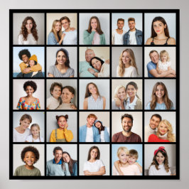 Skapa din egen 25-foto collage poster