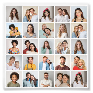 Skapa din egen 25 fotofotomakning - utvidgning fototryck