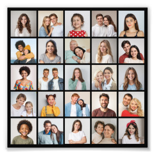 Skapa din egen 25 fotofotomakning - utvidgning fototryck
