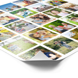 Skapa din egen 25 fotokollage redigerbar fototryck