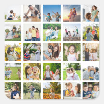 Skapa din egen 25 fotokollage redigerbar