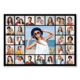 Skapa din egen 27-fotocollage fotoförstoring fototryck