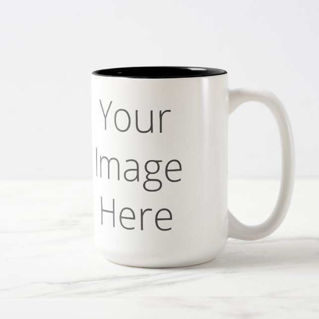 Skapa din egen 2-toning Mugg 15 oz (Höger)